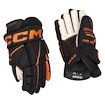 Guanti da hockey CCM Tacks XF 80 Black/Orange Junior