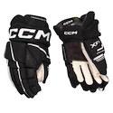 Guanti da hockey CCM Tacks XF 80 Black/White Junior