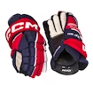 Guanti da hockey CCM Tacks XF 80 Navy/Red/White Junior