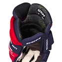 Guanti da hockey CCM Tacks XF 80 Navy/Red/White Junior