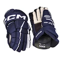 Guanti da hockey CCM Tacks XF 80 Navy/White Junior