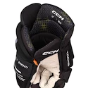 Guanti da hockey CCM Tacks XF Black/White Senior