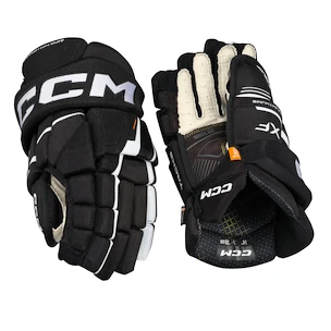 Guanti da hockey CCM Tacks XF Black/White Senior