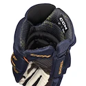 Guanti da hockey CCM Tacks XF Navy/Sunflower Junior