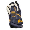 Guanti da hockey CCM Tacks XF Navy/Sunflower Senior