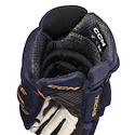 Guanti da hockey CCM Tacks XF Navy/Sunflower Senior