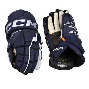 Guanti da hockey CCM Tacks XF Navy/White Senior