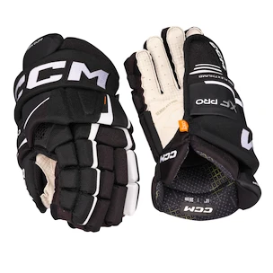 Guanti da hockey CCM Tacks XF PRO Black/White Junior