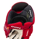 Guanti da hockey CCM Tacks XF PRO Red/White Junior