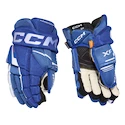 Guanti da hockey CCM Tacks XF Royal/White Junior