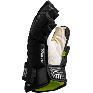 Guanti da hockey Warrior Alpha FR2 Pro Black Senior 14 pollici