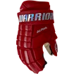 Guanti da hockey Warrior Alpha FR2 Pro Red Senior