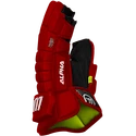 Guanti da hockey Warrior Alpha FR2 Red Senior