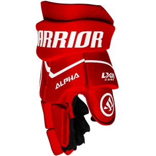 Guanti da hockey Warrior Alpha LX2 Comp Red Senior