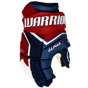 Guanti da hockey Warrior Alpha LX2 Navy/Red/White Junior