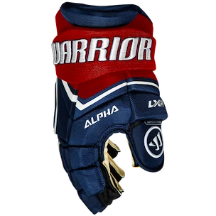 Guanti da hockey Warrior Alpha LX2 Navy/Red/White Senior