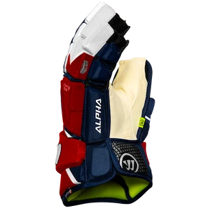 Guanti da hockey Warrior Alpha LX2 Navy/Red/White Senior