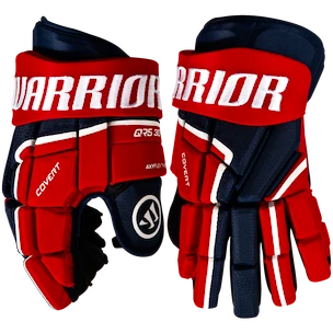 Guanti da hockey Warrior Covert QR5 30 Navy/Gold Senior