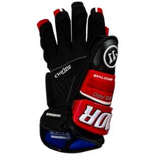 Guanti da hockey Warrior Covert QR5 Pro black/red/white Junior