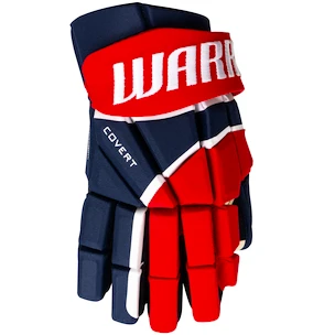 Guanti da hockey Warrior Covert QR6 Team Navy/Red Senior