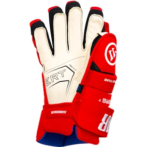 Guanti da hockey Warrior Covert QR6 Team Red Junior