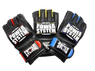 Guanti MMA Power System  Grapplingové Rukavice Katame Evo Modré L/XL