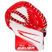 Guanto presa Bauer Supreme MVPRO White/Red Intermediate mano sinistra (regular)