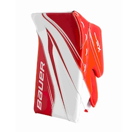 Guanto respinta da hockey Bauer Vapor X5 Pro White/Red Senior