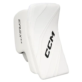 Guanto respinta da hockey CCM Eflex 6.5 White Junior