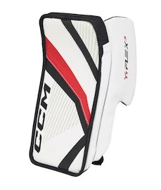 Guanto respinta da hockey CCM YTflex 3 white/white/red/black Youth