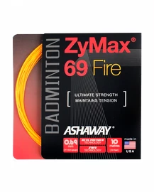 Incordatura da badminton Ashaway ZyMax 69 Fire Orange