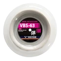 Incordatura da badminton Victor  VBS-63 White Reel 200 m