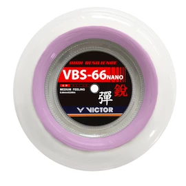 Incordatura da badminton Victor VBS-66N Pink Reel 200 m