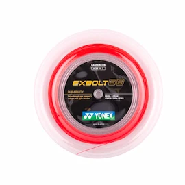 Incordatura da badminton Yonex EXBOLT 68 200m Flash Red