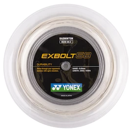 Incordatura da badminton Yonex Exbolt 68 White (200 m)