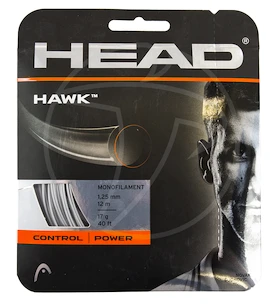 Incordatura da tennis Head  Hawk Grey 1.25 mm (12 m)