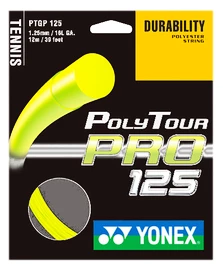 Incordatura da tennis Yonex PolyTour Pro Yellow 12m