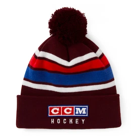 Kulich CCM Vintage Fall Pom Knit Acai Youth