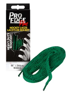 Lacci da hockey cerati Sportstape  Solid Red Double Tracer Waxed Lace 70S Green