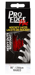 Lacci da hockey cerati Sportstape  Solid Red Double Tracer Waxed Lace 70S Red