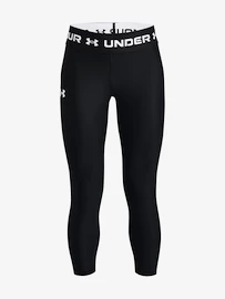 Leggings da bambina Under Armour Ankle Crop-BLK