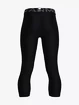 Leggings da bambino Under Armour  HG Armour 3/4 Leggings-BLK