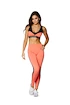 Leggings da donna Gym Glamour  Legíny vysoký pas oranžové XS