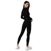 Leggings da donna GymBeam  FLO Ribbed Leggings Black