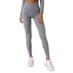 Leggings da donna GymBeam  FLO Ribbed Leggings Grey XL