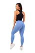 Leggings da donna Nebbia  Active High-Waist Smart Pocket Leggings 402 light blue