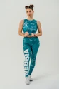 Leggings da donna Nebbia Barbell Therapy Rough Girl Green