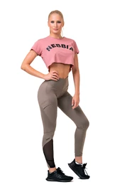 Leggings da donna Nebbia Fit & Smart leggings high waist mocha