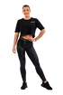 Leggings da donna Nebbia  Glossy look Bubble Butt leggings high waist 586 black