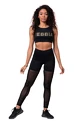 Leggings da donna Nebbia  Gold Mesh leggings 829 black